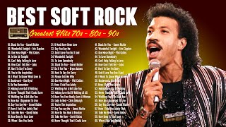 70s 80s 90s Soft Rock Music Hits Playlist ✌ Lioenl Richie Rod Stewart Celine Dion Phil Collins [upl. by Ominorej]