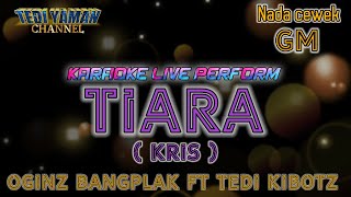 Tiara karaoke  Kris  nada cewek Gm [upl. by Blackman]