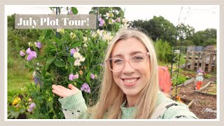 July Plot Tour Allotment Updates amp Summer Sowing 🌸🌿  The Allotment Vlogs 43 [upl. by Nyleahs]