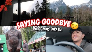 SAYING GOODBYE amp Unique Pit Stops  VLOGMAS DAY 18 [upl. by Charmaine]