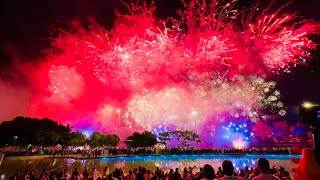 Brisbane New Year Fireworks 2024 [upl. by Ahsael]