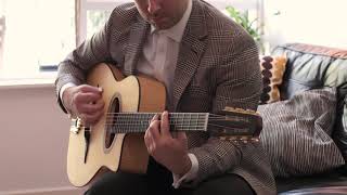 Altamira Model MD Dhole Gypsy Jazz Guitar  Demo [upl. by Aeila482]