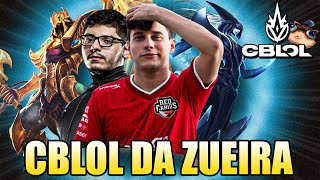 CRISE na RED e AZIR TANK do ENVY  CBLOL DA ZUEIRA [upl. by Adnalra]