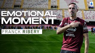 Ribery’s goodbye to football  Emotional Moment  Serie A 202223 [upl. by Sola]