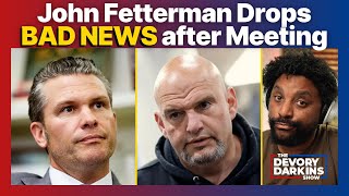 John Fetterman Drops BAD NEWS on Democrats After Meeting with Pete Hegseth [upl. by Dric]