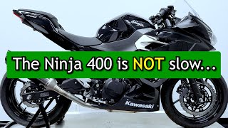 Kawasaki Ninja 400 The BudgetFriendly Speed Demon [upl. by Amilas]