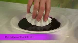 How To Dipdyed Cupcake Liners [upl. by Nnylirej765]