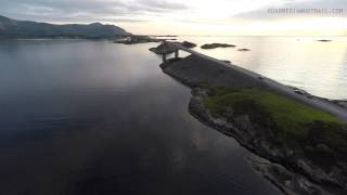 STORSEISUNDET ATLANTIC OCEAN ROAD NORWAY IN 4K [upl. by Eleanor]