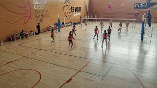 FS Castellar VS Volei Barbera 1 div infantil fem 161123 [upl. by Attevroc]