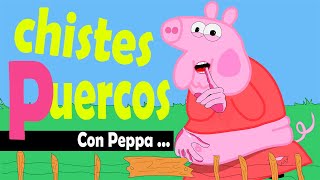 peppa pig gracioso de risa XD  chistes de peppa pig [upl. by Remington]