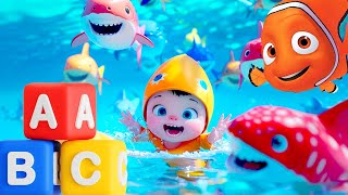 Learn the ABCs Fun Alphabet  Baby Shark Dance 🌈 🦈  Best Pals Kids Songs amp Nursery Rhymes [upl. by Ainyt860]