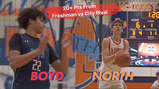 McKinney Crosstown Showdown  North vs Boyd [upl. by Ydnak]