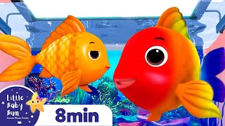 Color Fish Song  Rainbow Fishies  Classic Baby Songs  LBB [upl. by Ellainad]