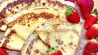 Easy Crepe Recipe [upl. by Sunshine]