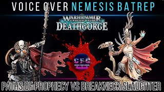 GODSWORN HUNT VS SEPULCHRAL GUARD  Nemesis Battle Report  Warhammer Underworlds Deathgorge [upl. by Jadwiga]