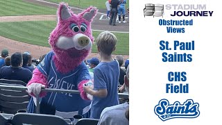 SJ Obstructed Views  St Paul Saints  CHS Field ⚾ Ep25 [upl. by Frodi612]