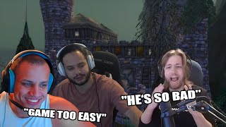 Sodapoppin judges Tyler1s and Erobbs Dungeon Performance [upl. by Enomas]