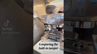 Comparing the Breville Barista Express Impress Built in tamper [upl. by Atikam]