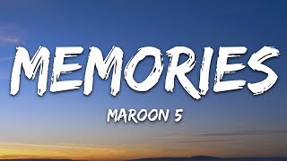 Maroon 5  Memories Lyrics [upl. by Tiff687]