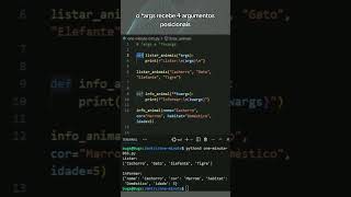 035  python  Tipos de argumentos em funções [upl. by Ferrigno]