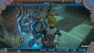 Mezza Lo Shrine Laser light show Glitch  The Legend of Zelda Breath of the Wild [upl. by Nnaharas]