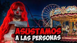 ALEXA DE PAYASA🤡😱ESPANTO a todos en el PARQUE DE DIVERCIONESUNJHORMANUNALAEXA [upl. by Ettesus]