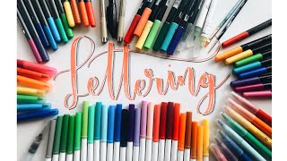 APRENDE A HACER LETTERING Y DIFERENTES TIPOGRAFÍAS  mis tips  karlasnotes [upl. by Akirej991]