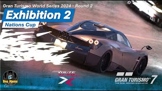 GranTurismo7 – Nations Cup – Exhibition 2 – round 2 – Special Stage Route X [upl. by Ekusoyr]