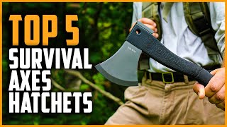 Top 5 Best Survival Axes And Hatchets on 2024 [upl. by Ellinej]