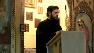 Hieromonk Vasilije Speech on quotMonasticismquot Part 3 St Sophia Ukrainian Orthodox Church Waterloo [upl. by Trilby]