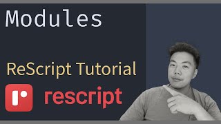 Modules  ReScript Tutorial [upl. by Botnick]