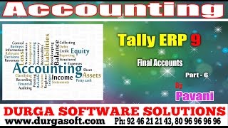 Accounting tutorialsonlinetrainingFinal Accounts Part6 by Pavani [upl. by Arihday200]