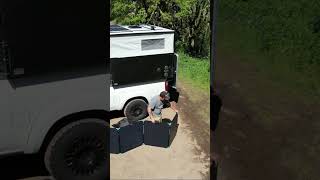 Power up the Camper Van with 400W Solar Suitcase renogy solarpanel [upl. by Lemrac]