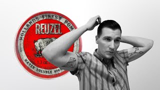 REUZEL Red 🔴 Pomade Review [upl. by Oirom147]