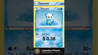 TOP RARE CARD OSHAWOTT POKEMON pokemon tcgshorts pokémon vmax oshawott vstaruniverse tcg [upl. by Phox]