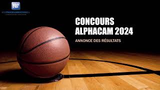 Résultat du concours ALPHACAM 2024 [upl. by Ennad931]