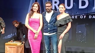 Rudra trailer launch Ajay Devgan makes web series debut with Rudra [upl. by Navetse]