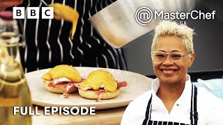 Monica Galettis Egg Benedict  The Professionals  Full Episode  S14 E7  MasterChef [upl. by Austine]