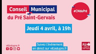 Conseil municipal du 4 avril 2024 [upl. by Ludovico]