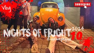 VLOG Nights of Fright 102024 Sunway Lagoon [upl. by Claiborne]