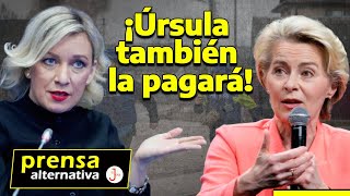 Zajárova le pegará donde más le duele [upl. by Llerrut]