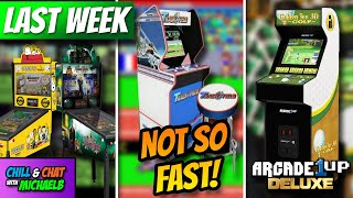 Arcade1Up Track amp Field Golden Tee Deluxe Plus AtGames Legends Pinball 4KP News [upl. by Janina]