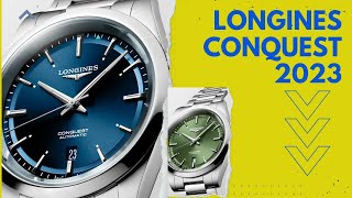 Longines Conquest 2023 Automatic [upl. by Eemyaj]