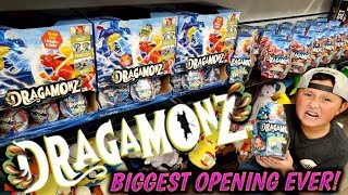 OUR BIGGEST DRAGAMONZ OPENING EVER NEW LEGENDARY amp RARE MYTHICS PULLED FROM MYSTERY EGGS REVISITED [upl. by Ardnait]