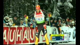 Biathlon Staffel der Männer in Oberhof 2012 [upl. by Henricks583]