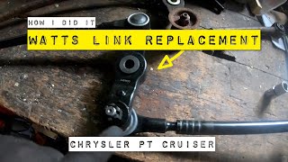 PT Cruiser Watts Link Bell Crank Replacement [upl. by Aicenev]