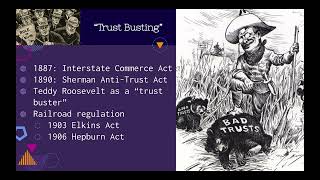 US History Trust Busting in the Progressive Era [upl. by Shult]