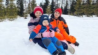 Диана и Рома на каникулах во французских Альпах  семейное увлекательное путешествие [upl. by Cutlip343]