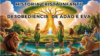 Historia Cristã infantil  Desobediência de Adão e Eva  Maria Alice Kids [upl. by Narda73]