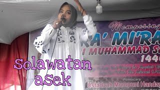 Mumpuni Handayayekti terbaru solawatan asek  20 April 2019 [upl. by Llewop438]